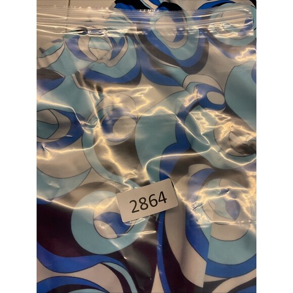 Jude Connally Shorts Size M Multicolor Pockets swim cover groovy 70s colorful - Picture 7 of 7